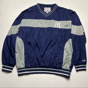 New York Yankees 2001 PUMA Windbreaker Size L
